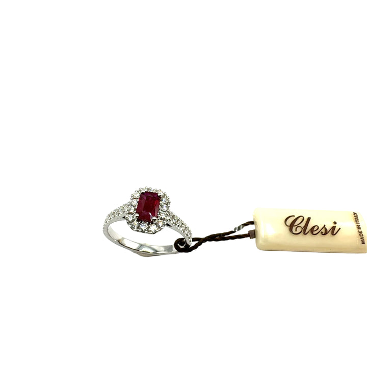 Anello Clesi Rubino ct.0,62