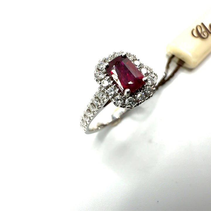 Anello Clesi Rubino ct.0,62