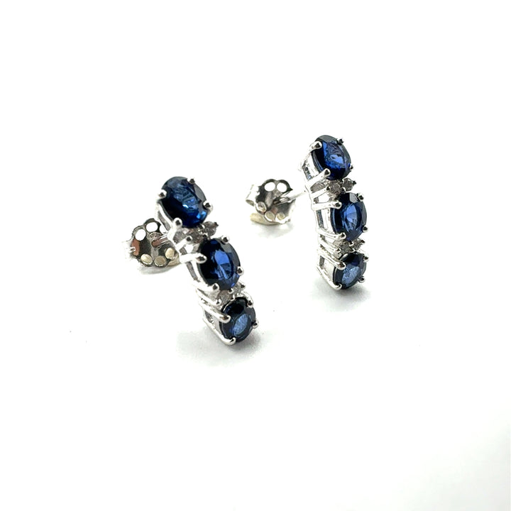 Orecchini  Clesi  Trilogy Zaffiri