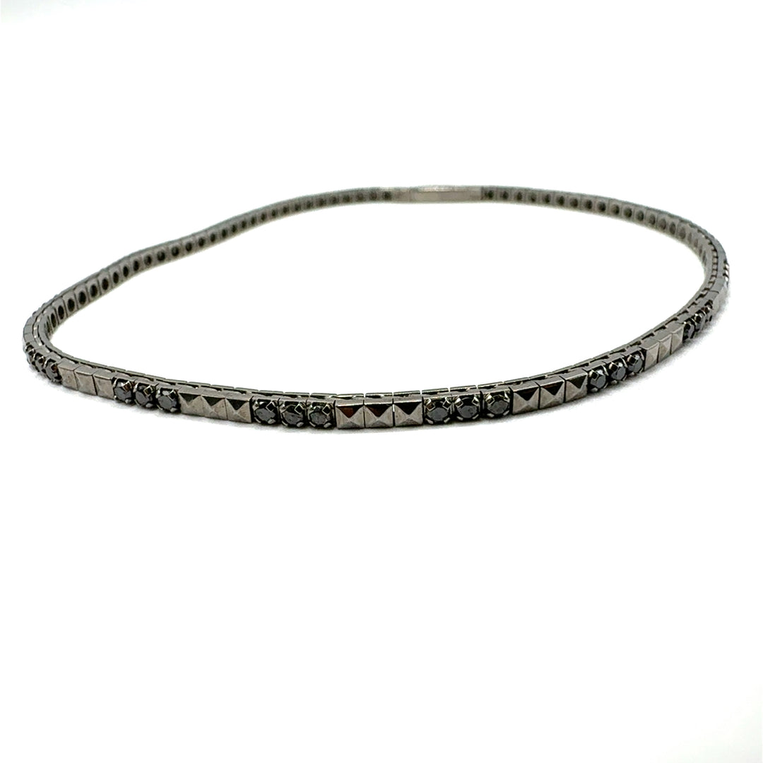 Arkano Black Tennis Bracelet