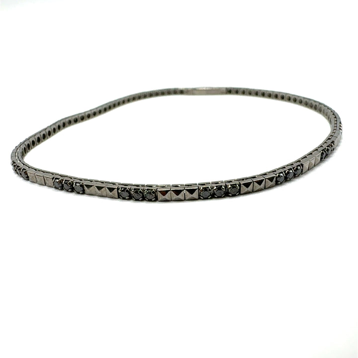 Arkano Black Tennis Bracelet