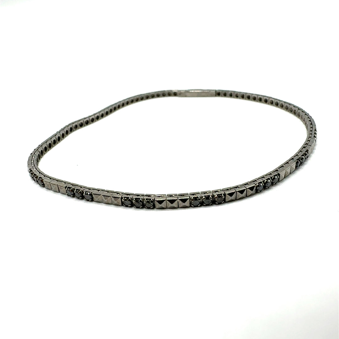 Arkano Black Tennis Bracelet