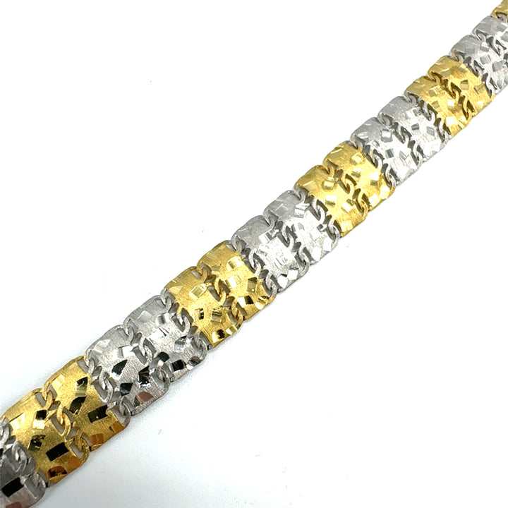 Yellow Gold Rope Bracelet