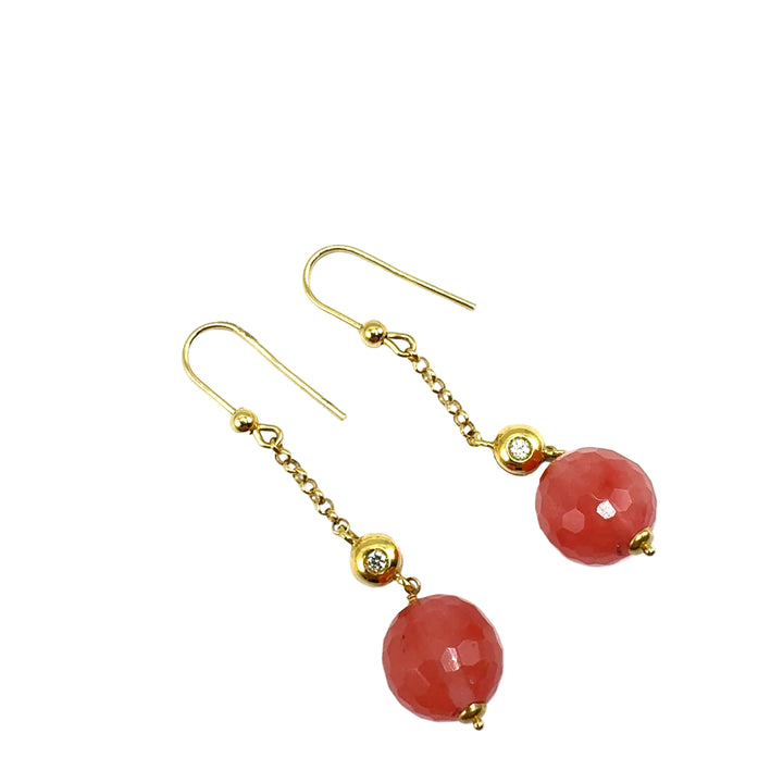 Orecchini Oro Giallo Pendenti