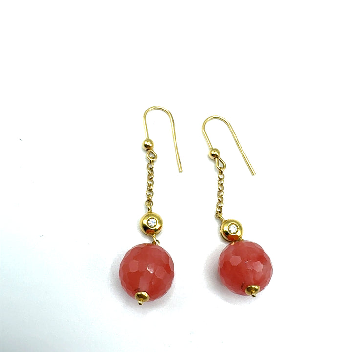 Orecchini Oro Giallo Pendenti