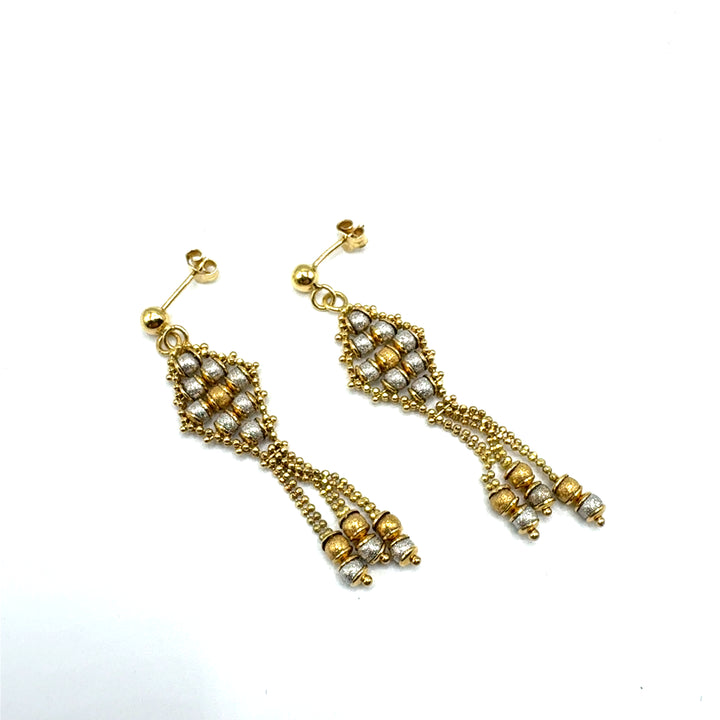 Orecchini Oro Giallo Pendenti