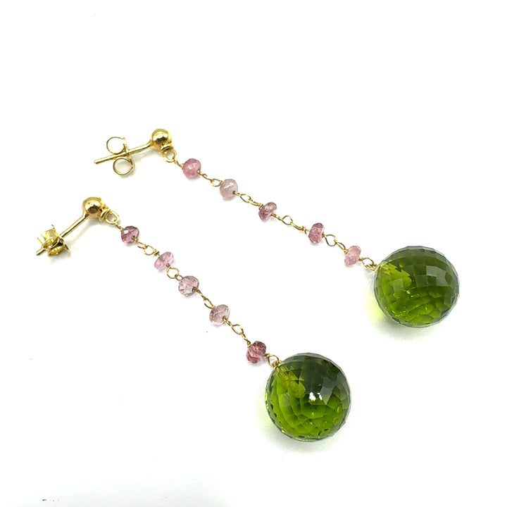 Orecchini Oro Giallo Pendenti