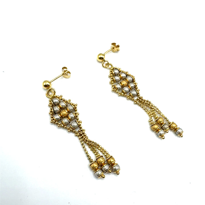 Orecchini Oro Giallo Pendenti