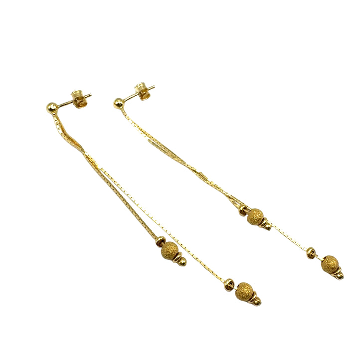 Orecchini Oro Giallo  Pendenti