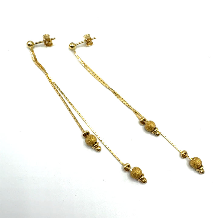 Orecchini Oro Giallo  Pendenti