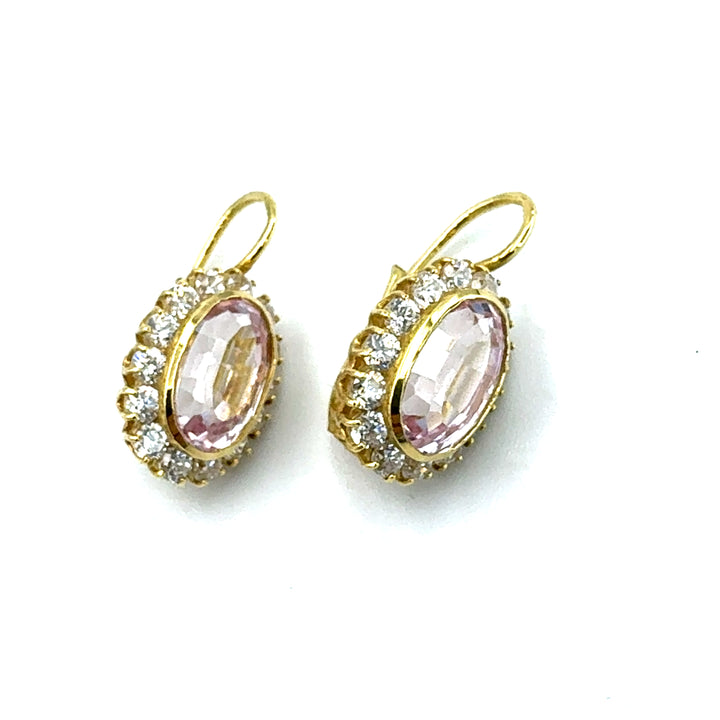Orecchini  Rosa di Francia  Oro  Giallo