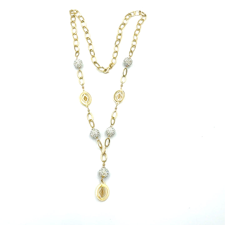 Collana Laccetto Oro Bicolore