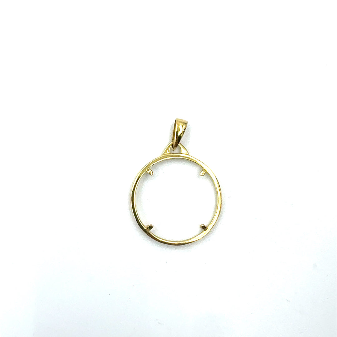 Pendente Medaglia Porta Sterlina
