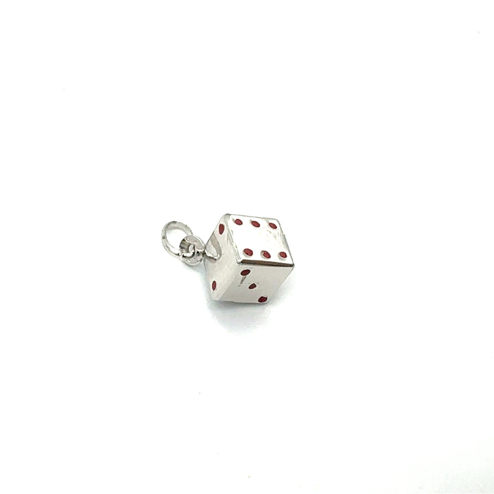 White Gold Zirconia Boy Pendant