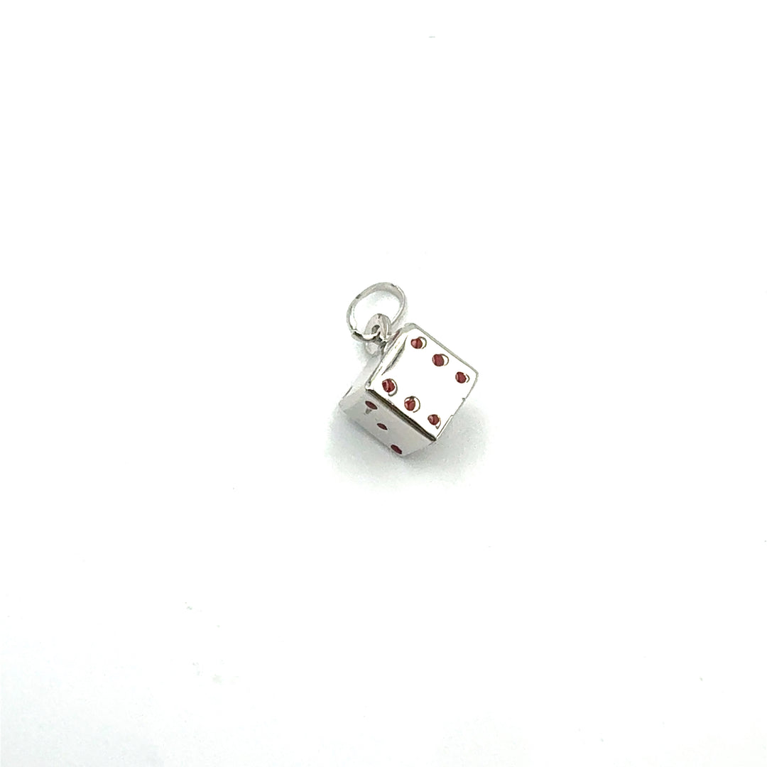 White Gold Zirconia Boy Pendant
