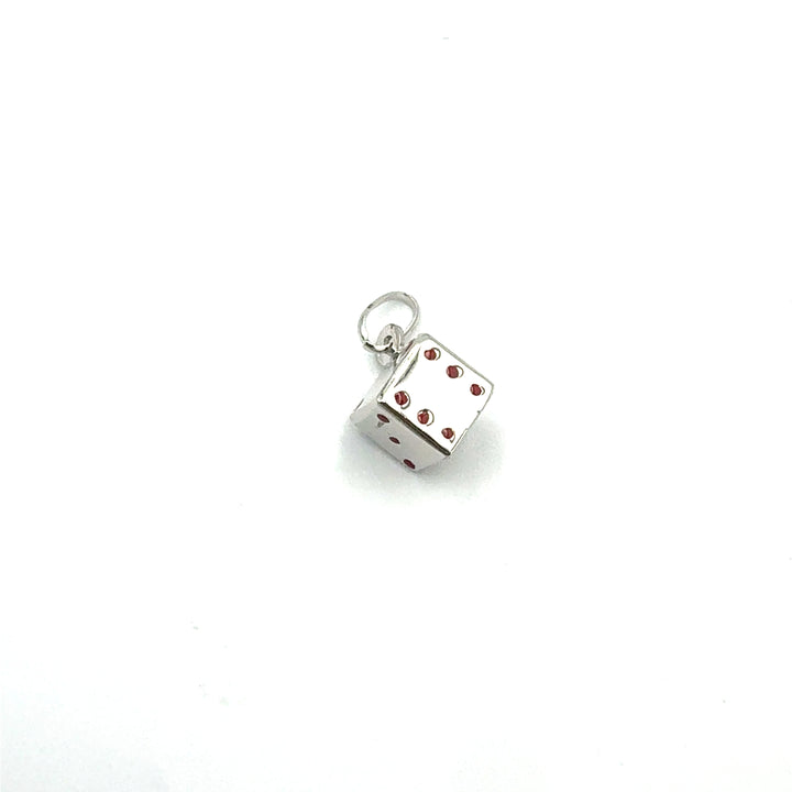 White Gold Zirconia Boy Pendant