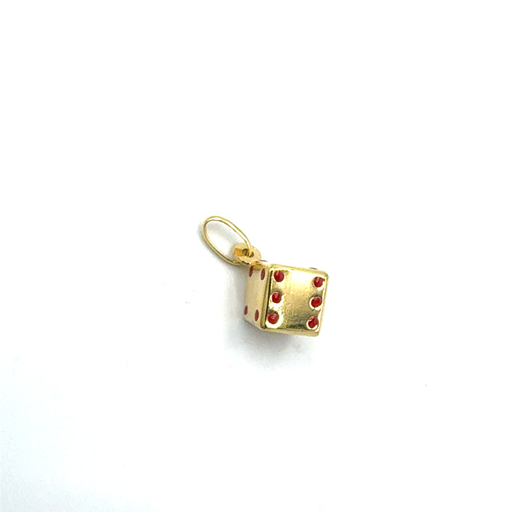 White Gold Zirconia Boy Pendant
