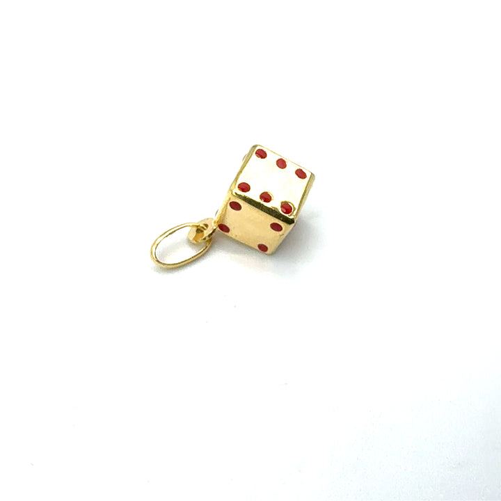White Gold Zirconia Boy Pendant