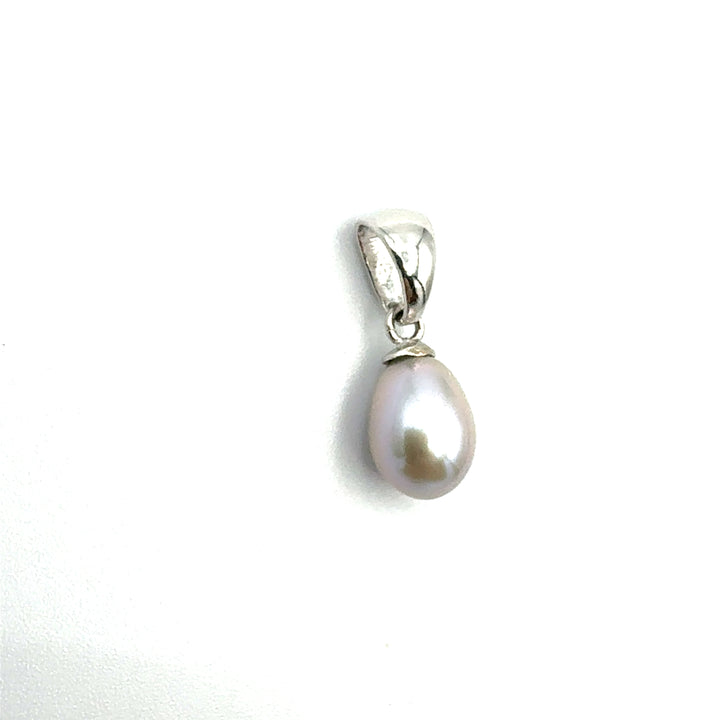 Pendente Perle in Oro Bianco