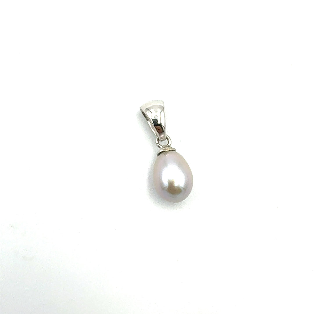 Pendente Perle in Oro Bianco