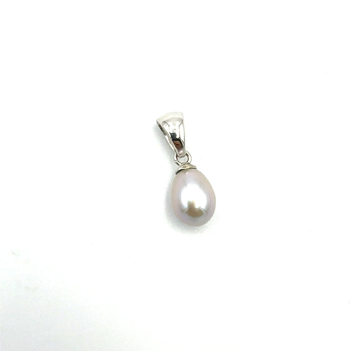 Pendente Perle in Oro Bianco