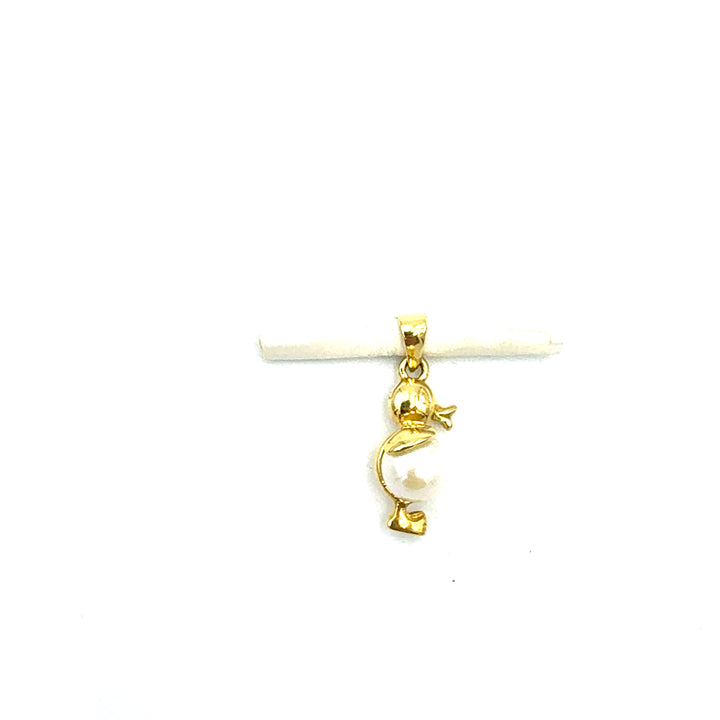 Pendente Miluna Perla Porta Fortuna Oro Giallo