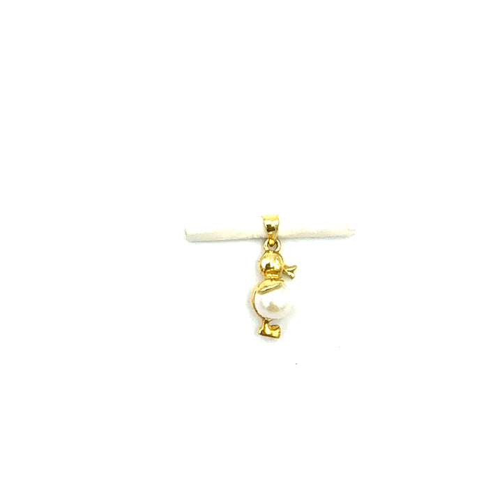 Pendente Miluna Perla Porta Fortuna Oro Giallo