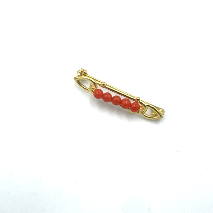 Ciondolo Spilla da Balia  Ferma Bavaglino  Oro Giallo