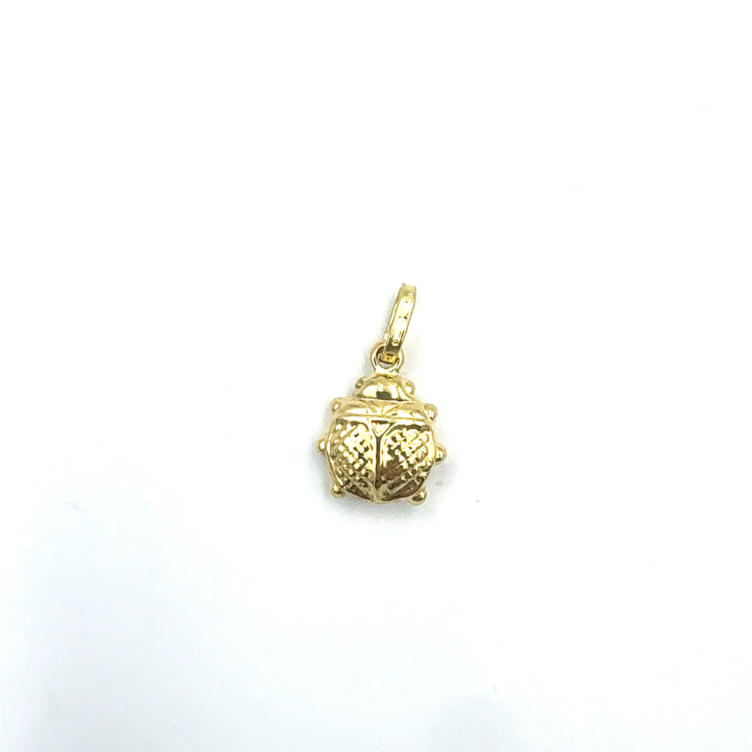 Ciondolo Pendente Coccinella Oro Giallo