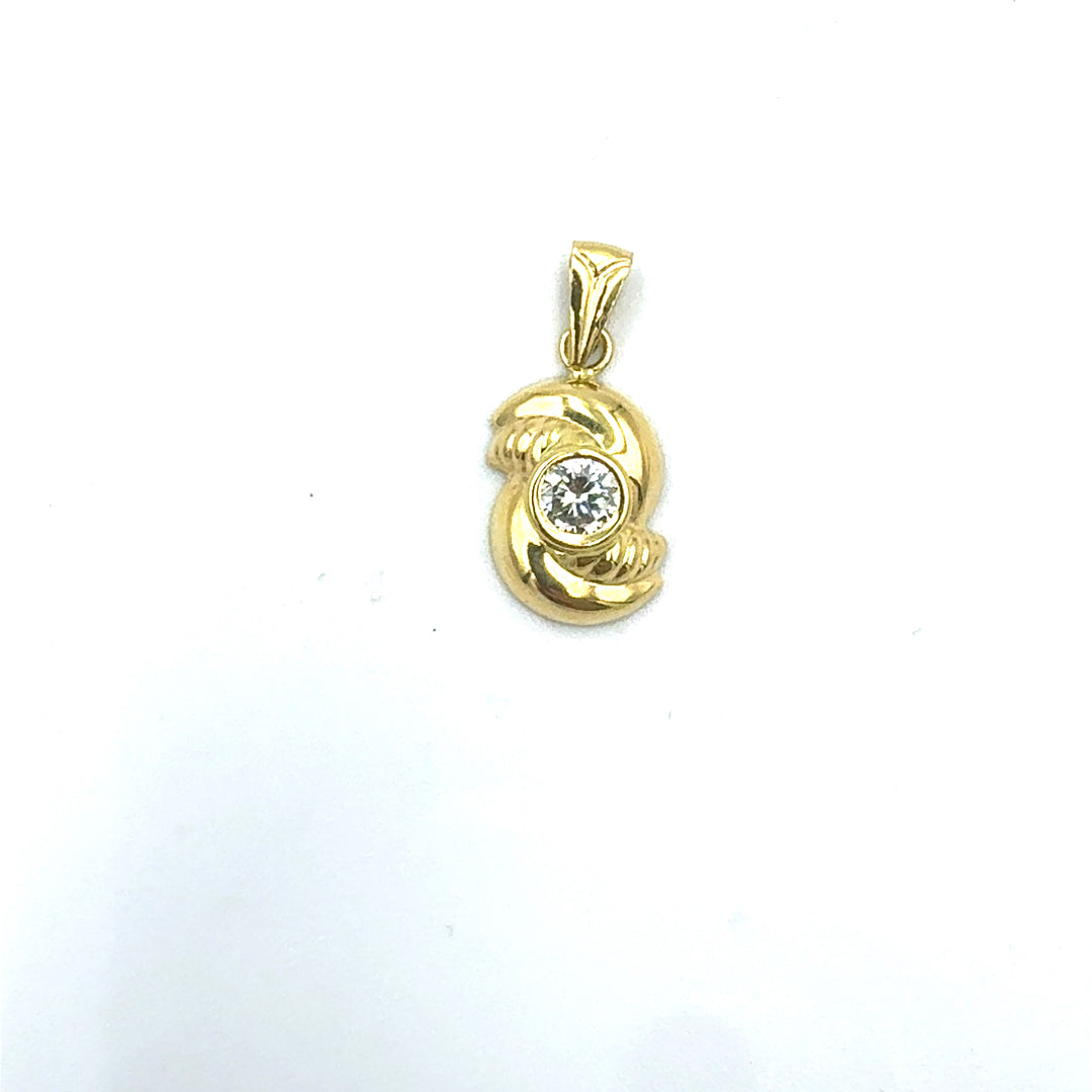 Ciondolo Pendente Oro Giallo