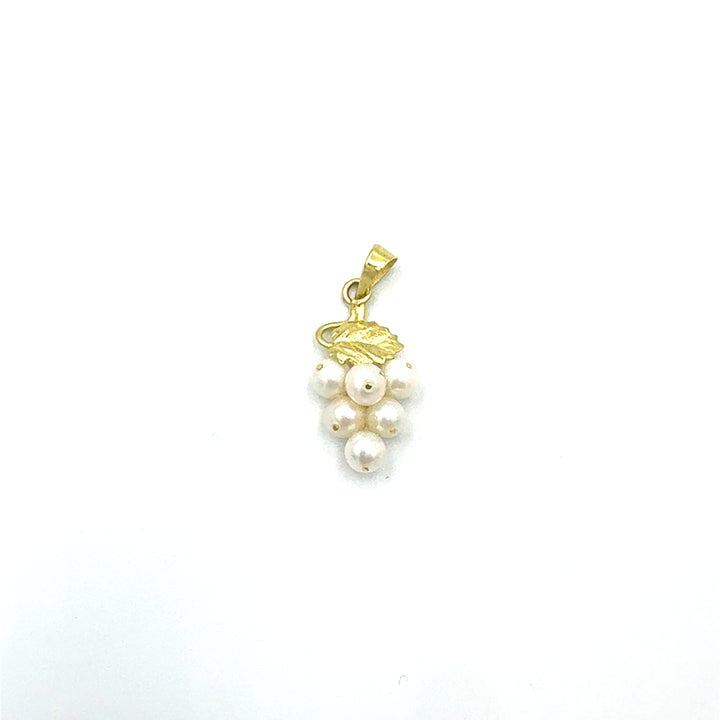 Ciondolo Pendente Uva Oro Giallo