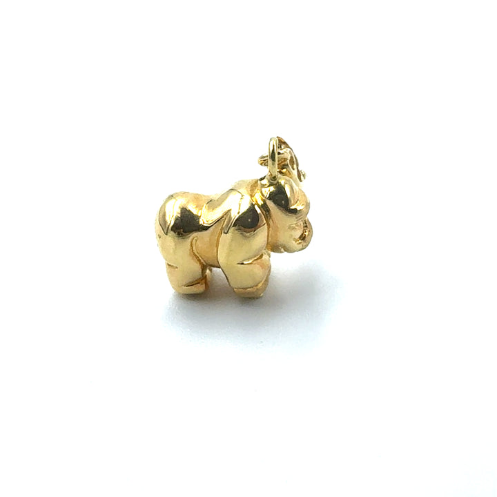 Ciondolo Pendente Gorilla  Oro Giallo