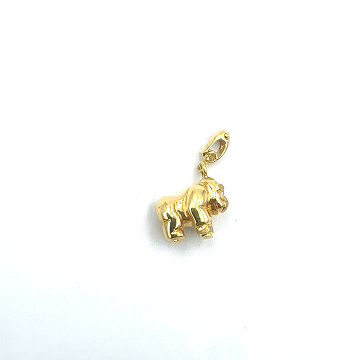 Ciondolo Pendente Gorilla  Oro Giallo