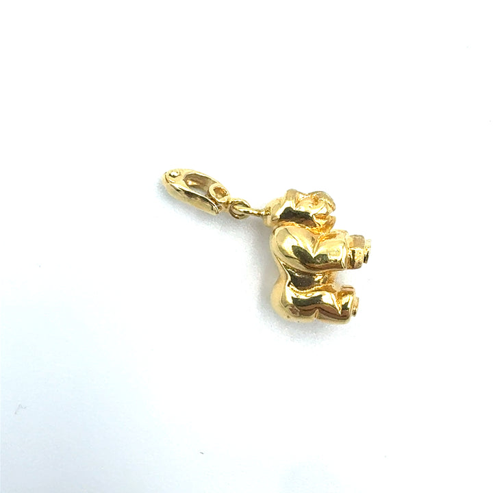 Ciondolo Pendente Gorilla  Oro Giallo