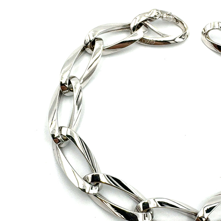 Bracciale Catena Oro Bianco