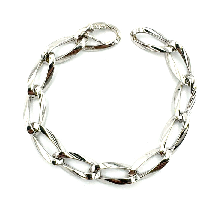 Bracciale Catena Oro Bianco