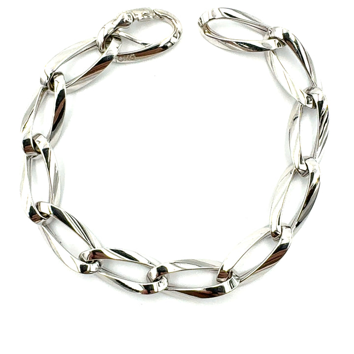Bracciale Catena Oro Bianco
