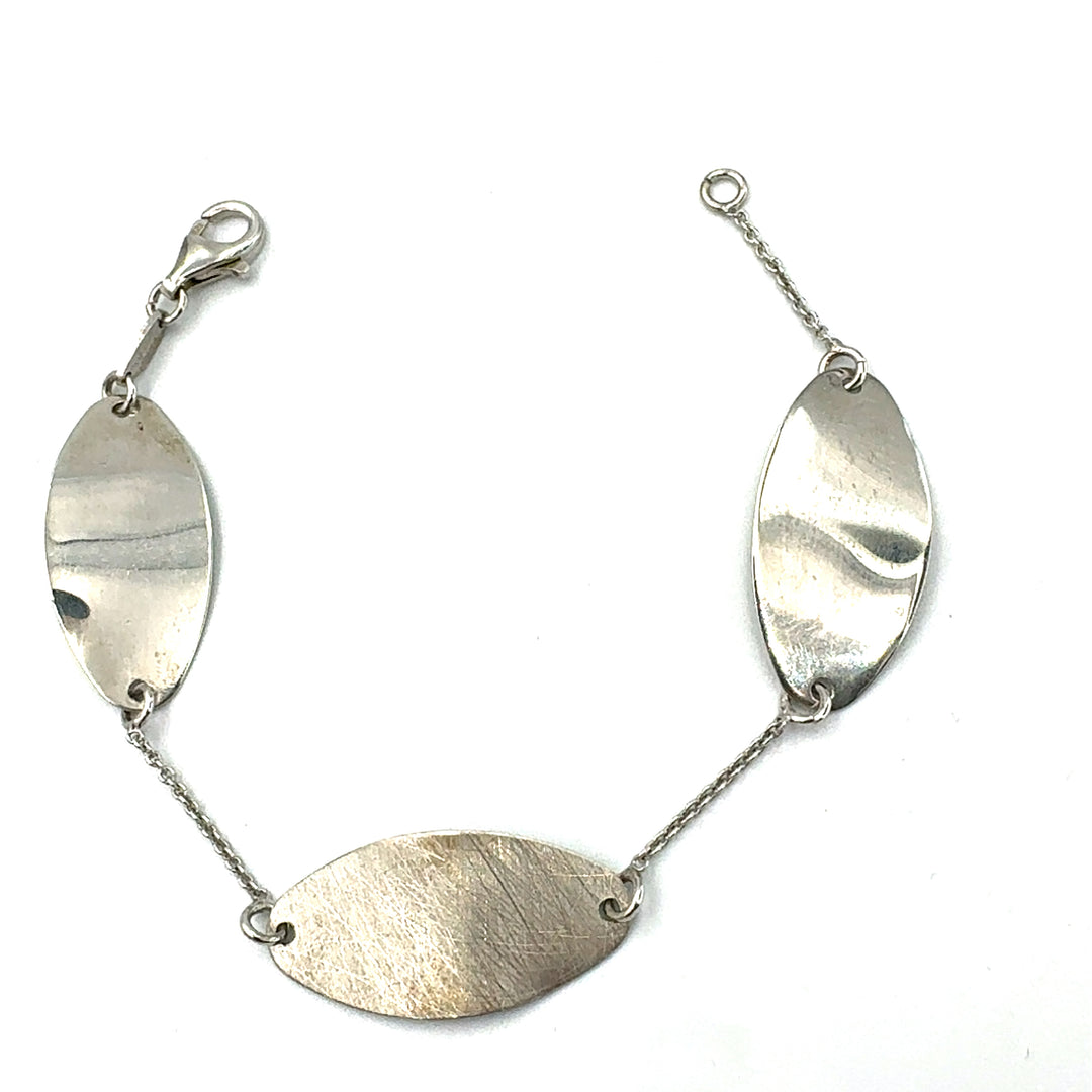 Bracciale  Argento Alternato