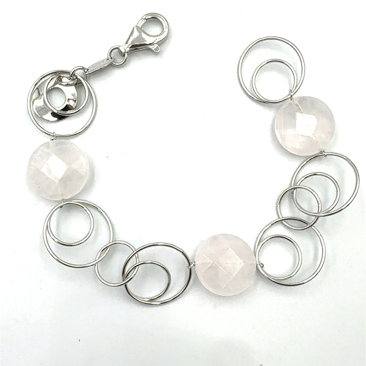 Bracciale Argento Fantasia con Quarzi
