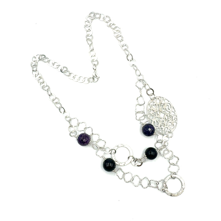 Collana Donna Acciaio Fantasia