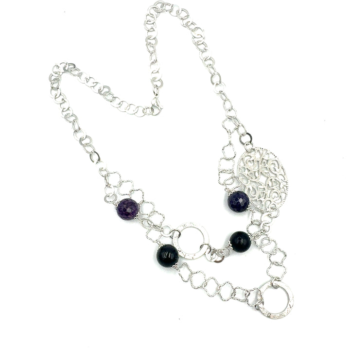 Collana Donna Acciaio Fantasia
