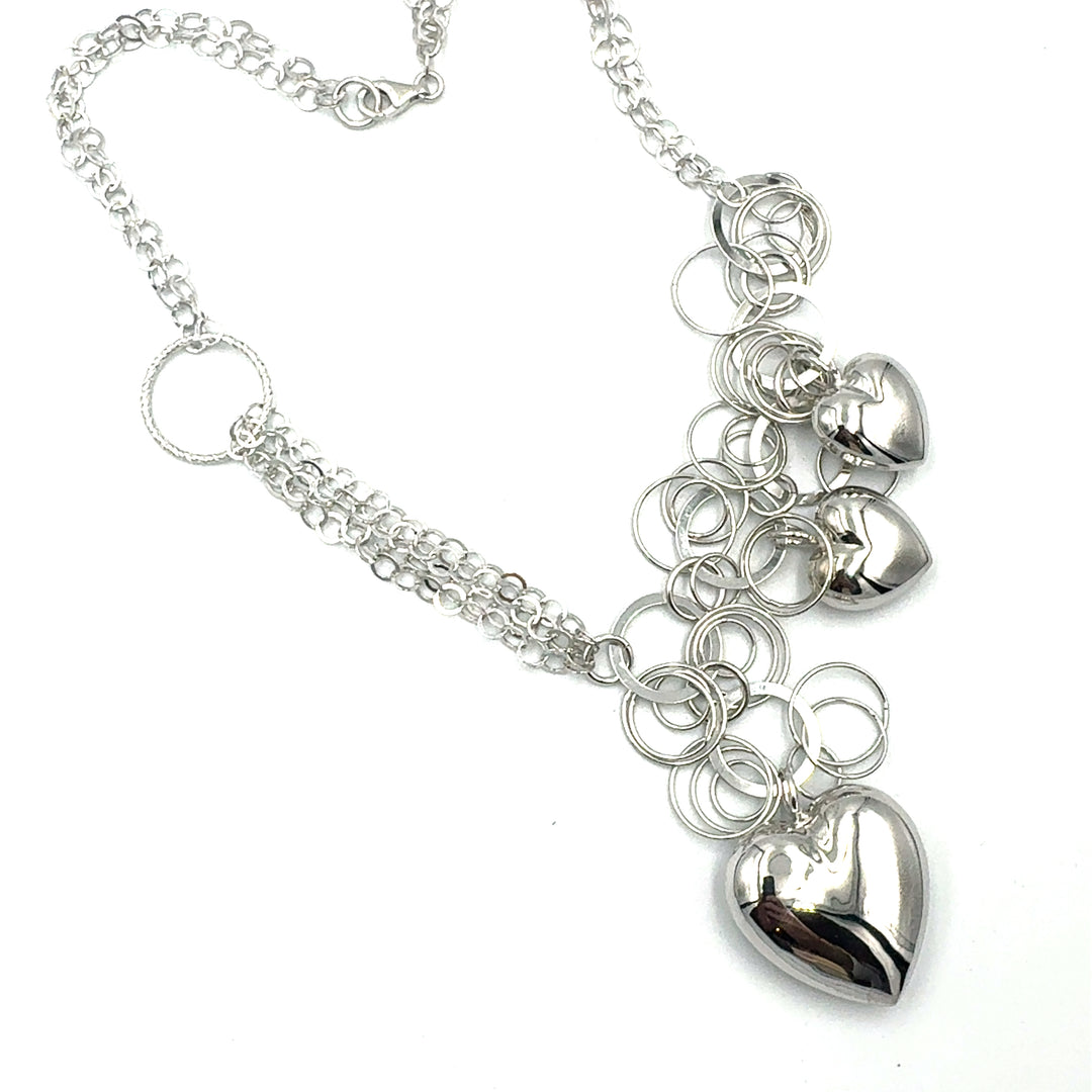 Collana Donna Argento Fantasia