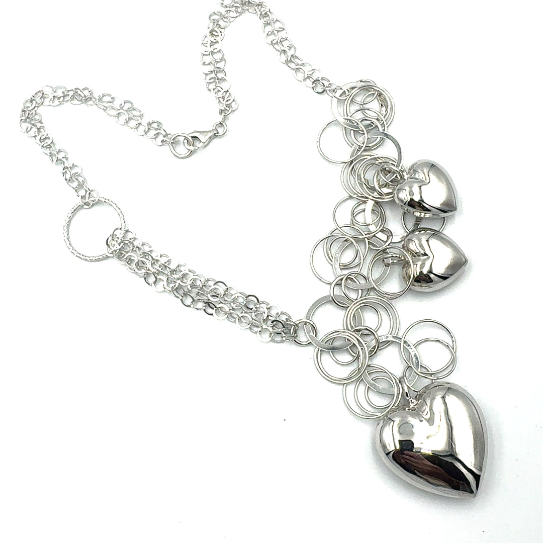 Collana Donna Argento Fantasia