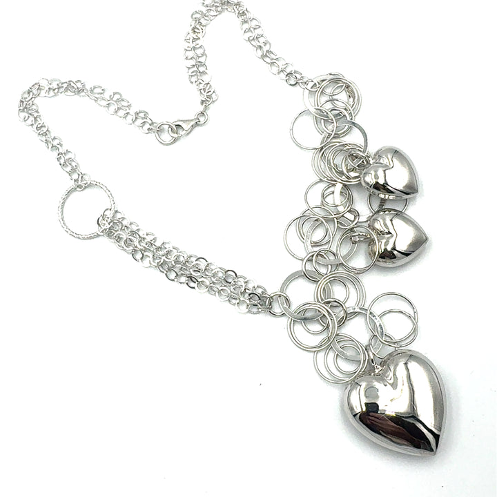 Collana Donna Argento Fantasia
