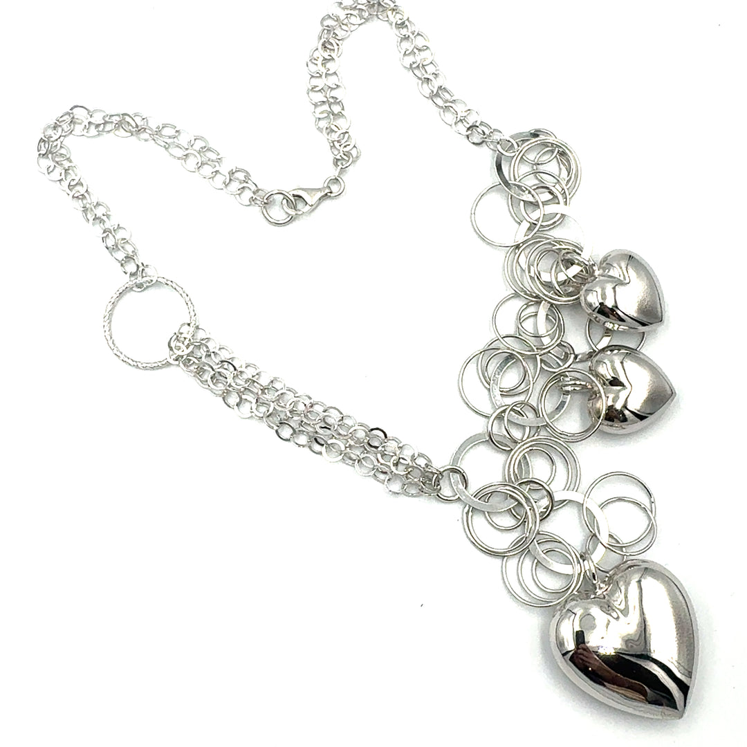 Collana Donna Argento Fantasia