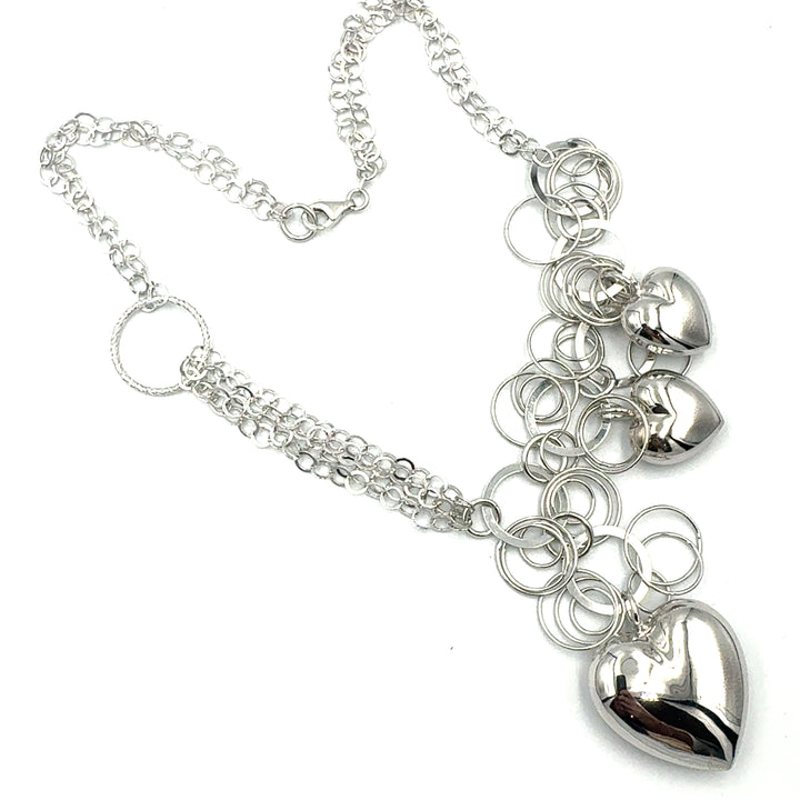 Collana Donna Argento Fantasia