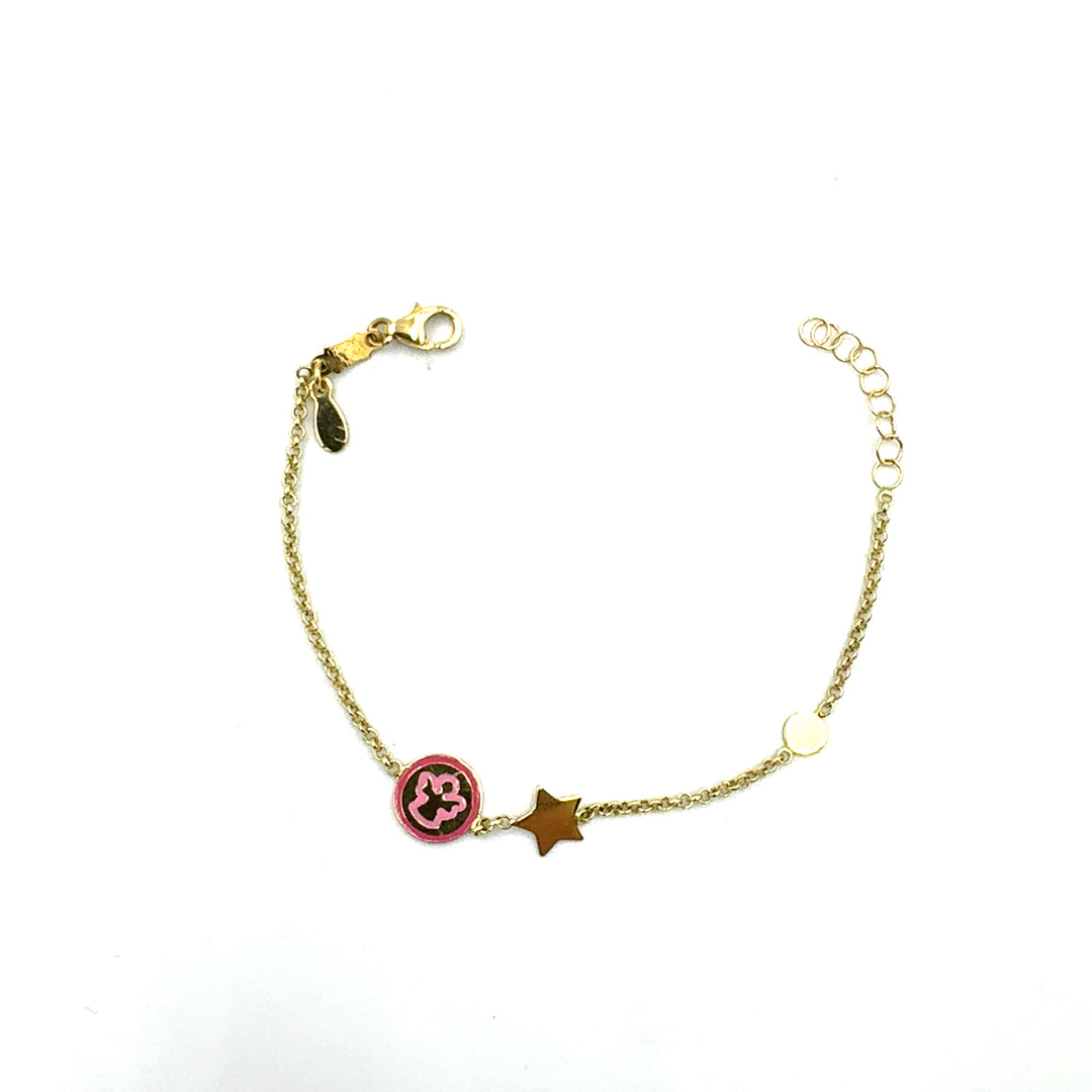 Bracciale Oro Giallo Bimba