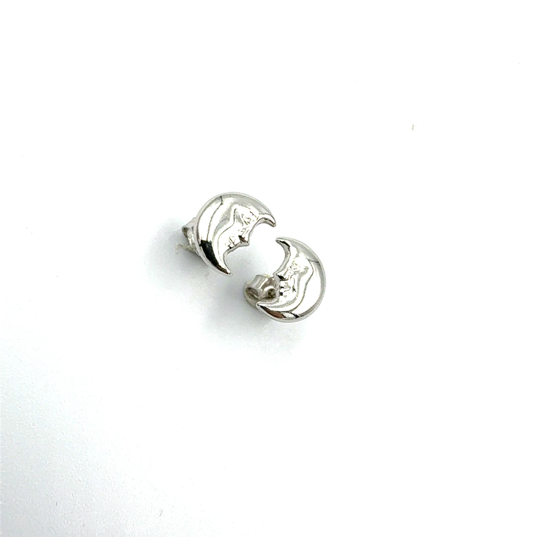 Yellow White Gold Earrings