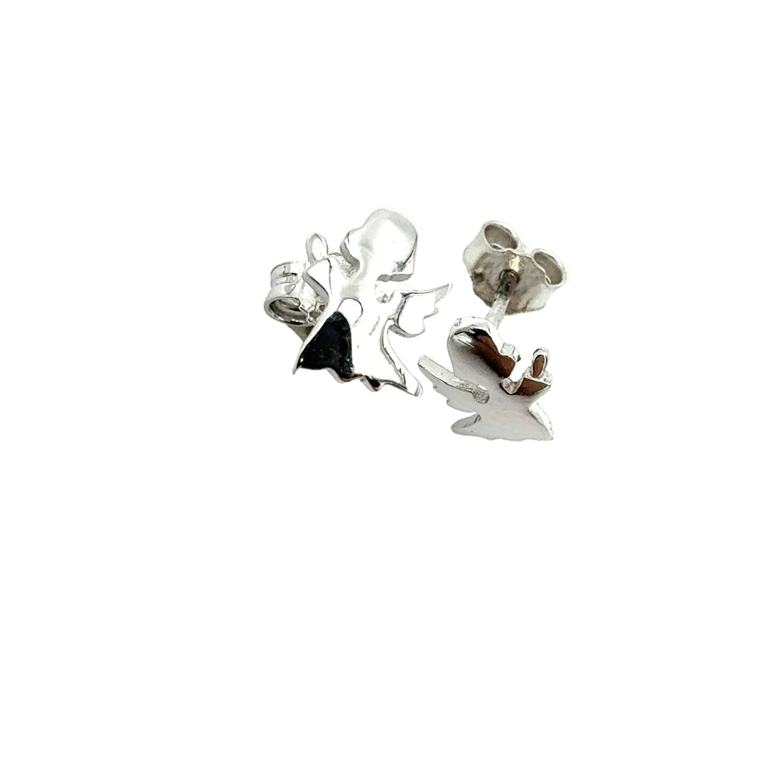 Yellow White Gold Earrings
