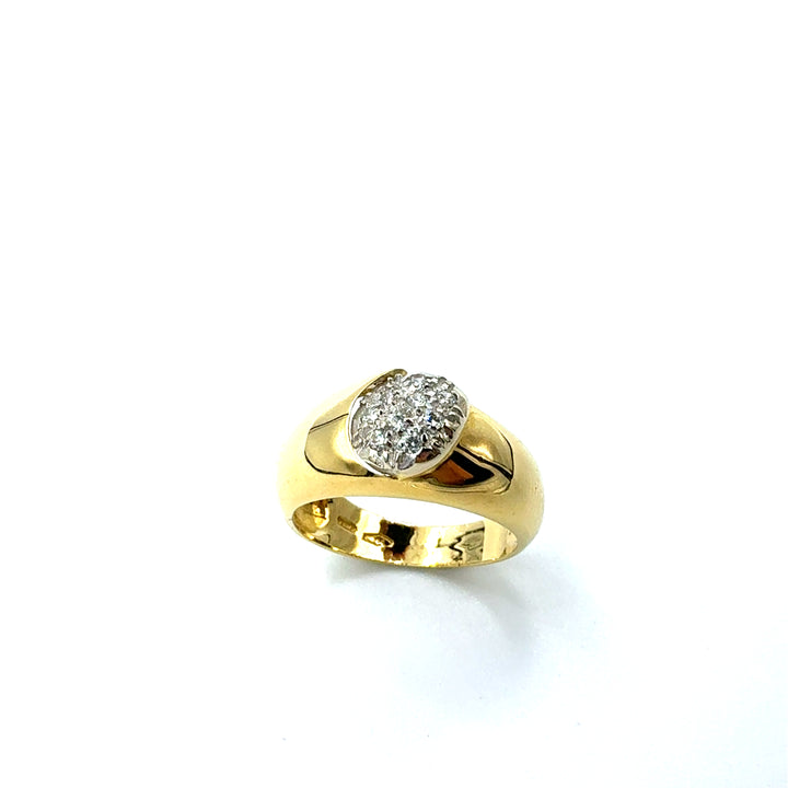 Genuine Green Zircon Ring